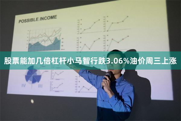股票能加几倍杠杆小马智行跌3.06%　　油价周三上涨